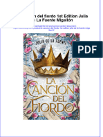 PDF of La Cancion Del Fiordo 1St Edition Julia de La Fuente Migallon 2 Full Chapter Ebook