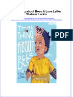 Full Ebook of The Thing About Bees A Love Letter Shabazz Larkin Online PDF All Chapter