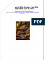 Full Download La Mort L Au Dela La Vie Dans L Au Dela 1905Th Edition Carl Du Prel Online Full Chapter PDF