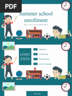 Summer School Enrollment: Here Is Where Your Presentation Begins