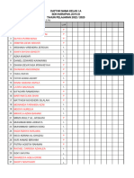 Daftar Nama Murid 2022-2023 New