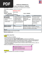 Sesion Aprendizaje - 9-5-2022 - PS