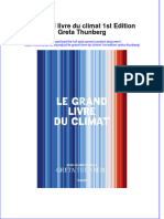 PDF of Le Grand Livre Du Climat 1St Edition Greta Thunberg Full Chapter Ebook