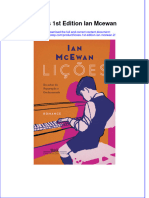 PDF of Licoes 1St Edition Ian Mcewan 2 Full Chapter Ebook