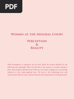 Women at The Mughal Court Perception and Reality - Compressed