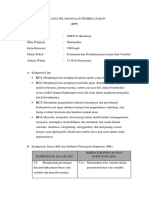 RPP Persamaan Linear Satu Variabel