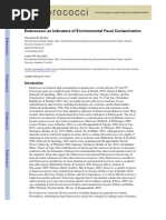 Enterococcus As Indicators - Cikk