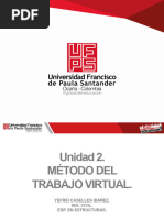 Unidad 2. Método Del Trabajo Virtual.