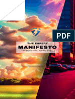 Experts Manifesto