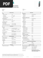 6SL3130-6TE21-6AA4 Datasheet en