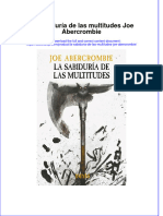 Full Download La Sabiduria de Las Multitudes Joe Abercrombie Online Full Chapter PDF