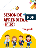 Sesión N°10 - 1er Grado