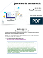 EJERCICIOS 1 Curso Desarrollo Humano