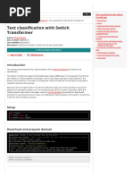 Text Classification With Switch Transformer - 1716327819025