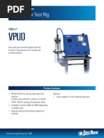 Fuel Injector Test Rig VPUD