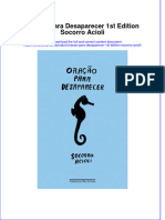 PDF of Oracao para Desaparecer 1St Edition Socorro Acioli Full Chapter Ebook