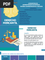 Derecho Mercantil Exposición