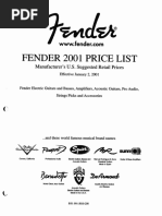 2001-January-2 - Price List