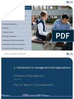 POM - 1. Introduction To Management and Organisations