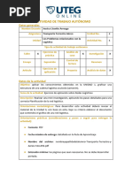 Transporte Terrestre y Aereo Taller U2