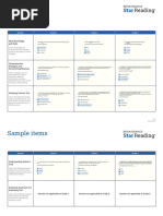 R54457 Star Reading Sample Items