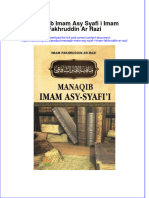 Full Download Manaqib Imam Asy Syafi I Imam Fakhruddin Ar Razi Online Full Chapter PDF