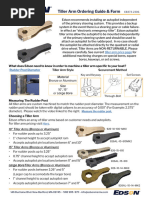 EB373-2306 Tiller Arm Worksheet