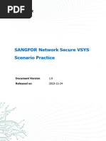 Network Secure - 8.0.85 - VSYS Scenario Practice - EN