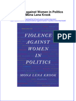 Full Ebook of Violence Against Women in Politics Mona Lena Krook Online PDF All Chapter