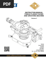 Operating Manual FXB630 Internal Flange Facing Machine