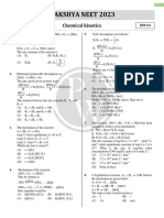 Chemical Kinetics DPP 03