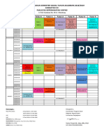 Jadwal Perkuliahan S2 Sem Ganjil 2018 - 2019 Angk Xii