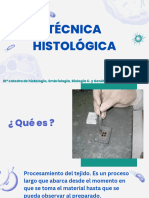 Presentación Técnica Histológica Alumnos