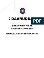 Aplikasi Transkrip Nilai 2023-2024