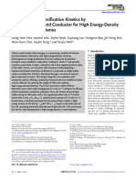 Facile Lithium Densification Kinetics by