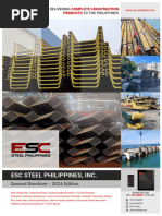 ESC Steel Philippines Inc Catalogue