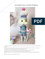 Candyland Nutcracker Free Crochet Pattern