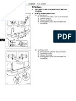 Removal: Exterior - Rear Bumper