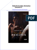 Full Download Ekologi Adat Komunitas Ammatoa Chusnul C Online Full Chapter PDF