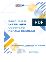 Instrumen Observasi Kepala Sekolah