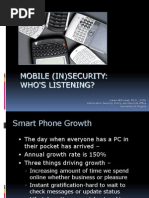 Mobile in Security