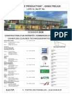 Cahier Des Clauses Techniquesparticulieres C.C.T.P. 5 Portes Sectionnelles Quai Niveleur