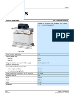 Reator Sinamics - 6SL3203-0CE23-8AA0