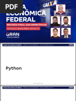 Revisao Final Caixa TI Python Rogerio Araujo