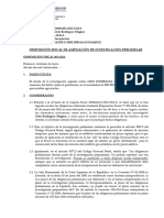 Caso 2326-2023, Receptacion, Amplación