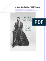 Full Ebook of To Be A Gay Man 1St Edition Will Young Online PDF All Chapter