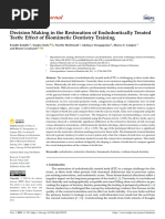 Decision Making in The Restoration of Endodontically Treated Teeth MDPI