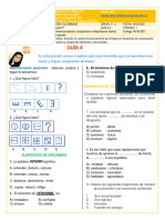 Guia 4 Razonamiento Verba Comprension e Interpretacion Textualautoevaluacion 8.2 Castellano Andrea