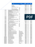 Price List 5 Aug