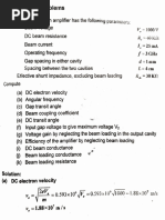 RF and Microwave Unit-4 Problems